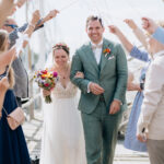 Auszug Hochzeitspaar 